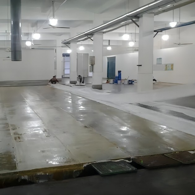 伊犁哈萨克防腐蚀地坪,环氧玻纤地坪，玻纤工业地坪，环氧玻纤布地坪,乙烯基玻纤布地坪产品图3